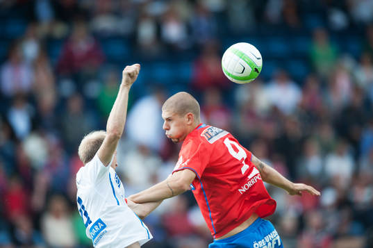 Robin Simovic, Helsingborg, och Andreas Johansson,