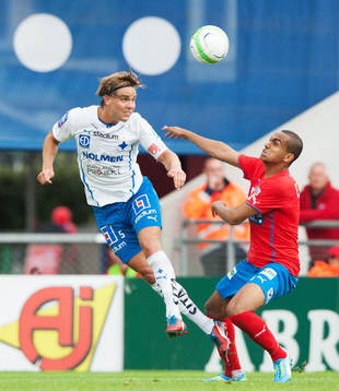 Christoffer Nyman, Norrköping och Walid Atta, Helsingborg,