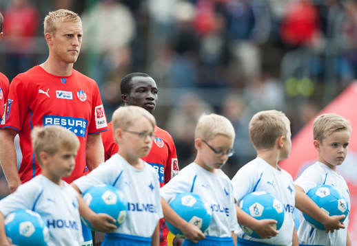 Nyförvärvet Emmanuel Boateng, Helsingborg, liten till
