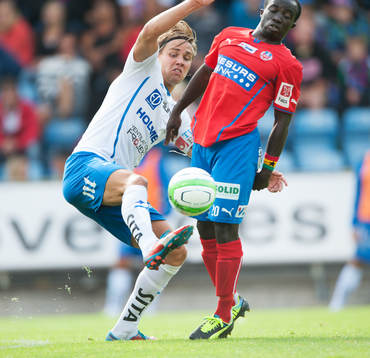 Christoffer Nyman, Norrköping och Emmanuel Boateng,
