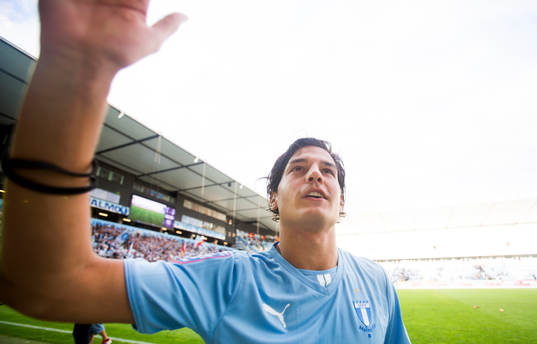 Malmö FFs Mikko Albornoz tackar publiken