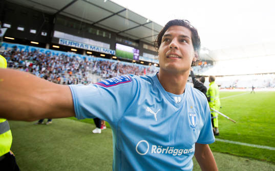 Malmö FFs Mikko Albornoz tackar publiken
