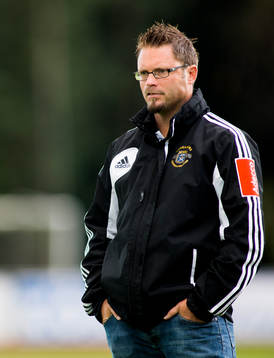 Ängelholms tränare Joakim Persson