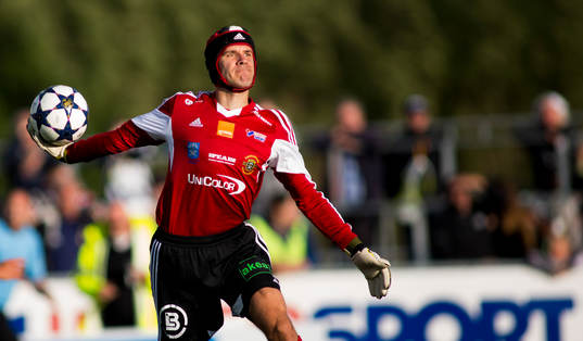 Ängelholms målvakt Matt Pyzdrowski
