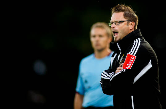 Ängelholms tränare Joakim Persson