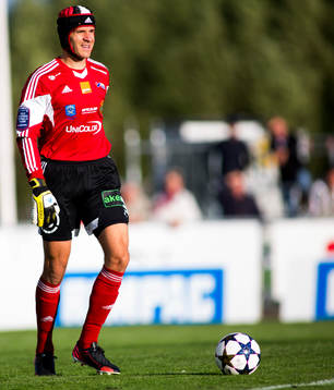 Ängelholms målvakt Matt Pyzdrowski