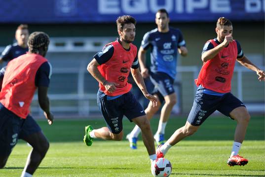 Clement GRENIER - 12.08.2013 - Entrainement de l'Equipe de