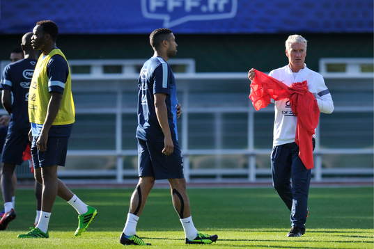 Didier DESCHAMPS - 12.08.2013 - Entrainement de l'Equipe de