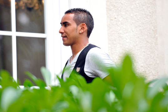 Dimitri PAYET - 12.08.2013 - Arrivee a Clairefontaine -