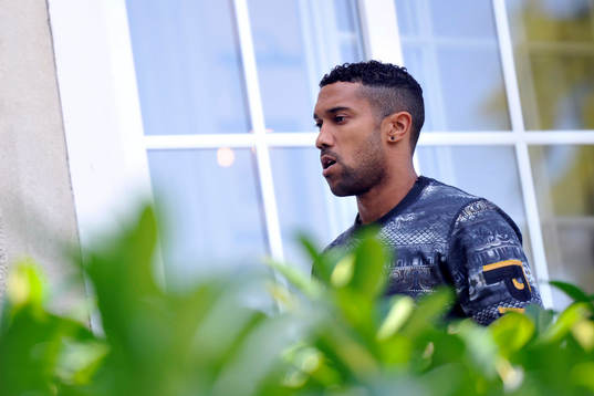 Gael CLICHY - 12.08.2013 - Arrivee a Clairefontaine -