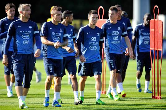 Mickael LANDREAU / Mathieu Debuchy / Samir NASRI -