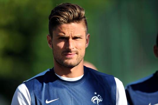 Olivier GIROUD - 12.08.2013 - Entrainement de l'Equipe de