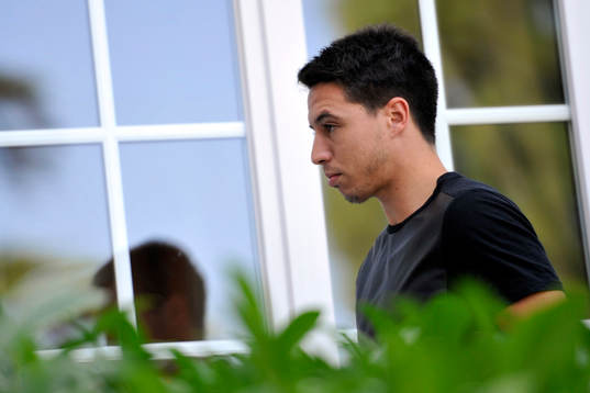 Samir NASRI - 12.08.2013 - Arrivee a Clairefontaine -