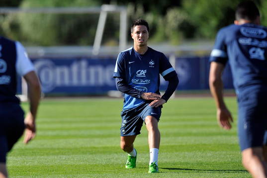 Samir NASRI - 12.08.2013 - Entrainement de l'Equipe de