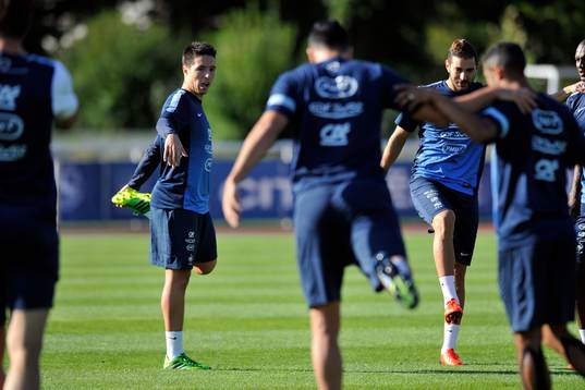 Samir NASRI - 12.08.2013 - Entrainement de l'Equipe de