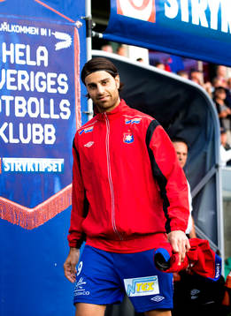 Örgrytes nyförvärv George Mourad äntrar planen i