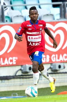 Örgrytes Abdel Bouraima i fotbollsmatchen mellan Örgryte