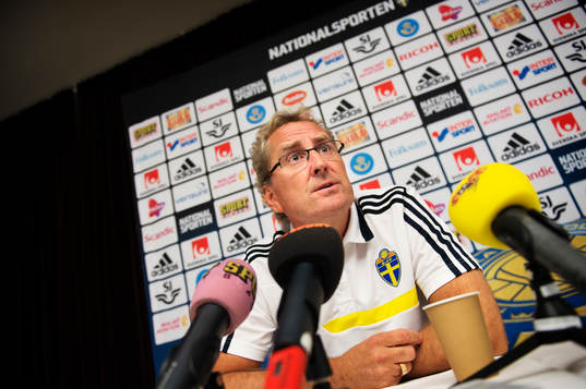 Sveriges förbundskapten Erik Hamrén