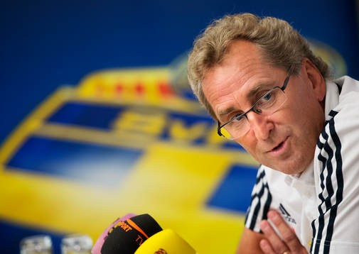 Sveriges förbundskapten Erik Hamrén