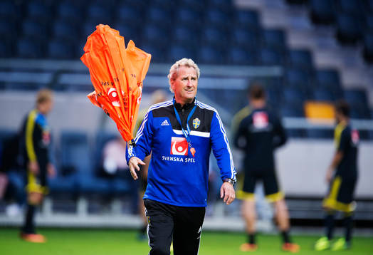 Förbundskapten Erik Hamrén