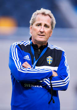 Förbundskapten Erik Hamrén