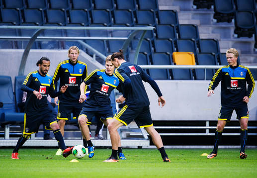 Erkan Zengin, Ola Toivonen, Pontus Wernbloom, Zlatan