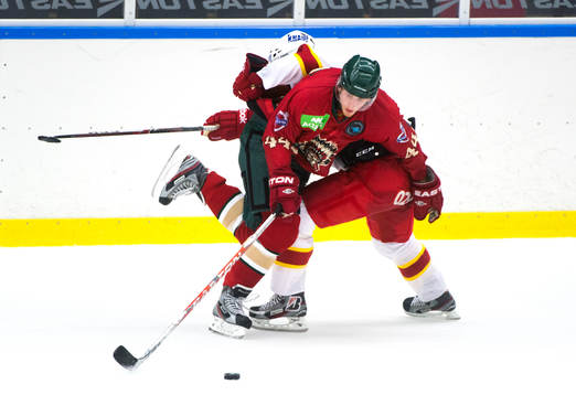Frölundas Pontus Widerström i ishockeymatchen mellan