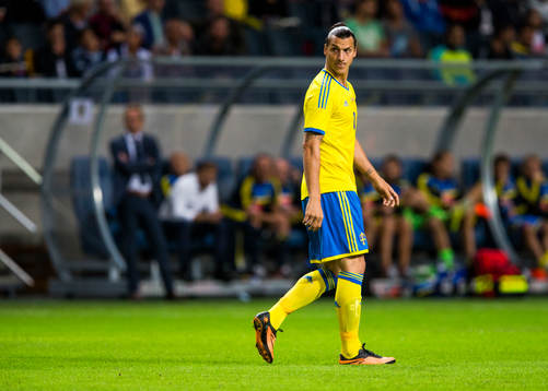 Sveriges Zlatan Ibrahimovic