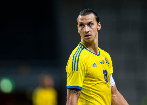 Sveriges Zlatan Ibrahimovic