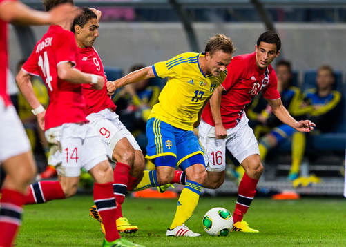 Sveriges Pierre Bengtsson (m)