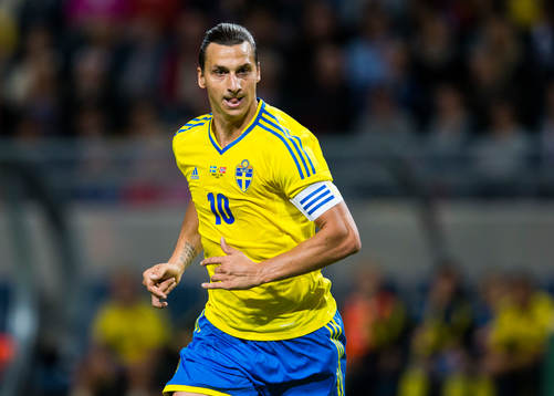 Sveriges Zlatan Ibrahimovic