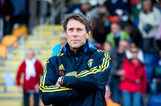 Sveriges förbundskapten Håkan Ericson