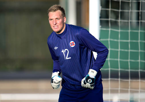 Norges målvakt Christian Sukke