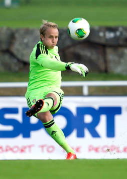 Sveriges målvakt Patrik Carlgren