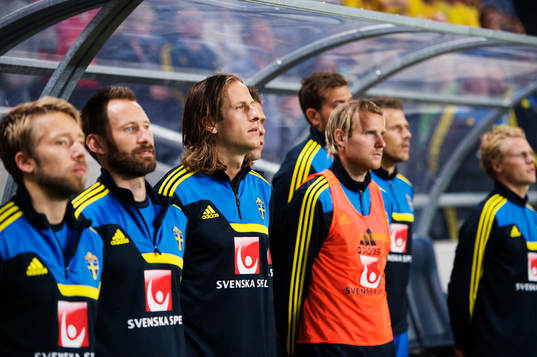 Sveriges Jonas Olsson startade på bänken