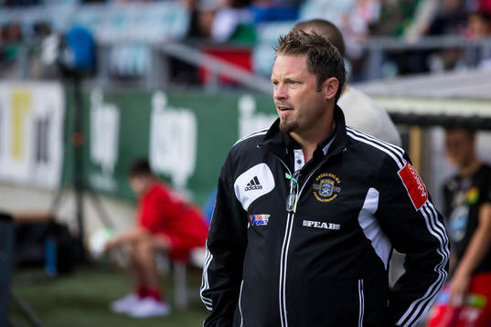 Ängelholms tränare Joakim Persson