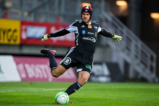 Ängelholms målvakt Matt Pyzdrowski