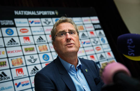 Sveriges förbundskapten Erik Hamrén