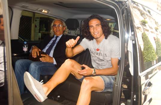 EDINSON CAVANI  - 15.08.2013 - Dans les rues de Paris - 2013