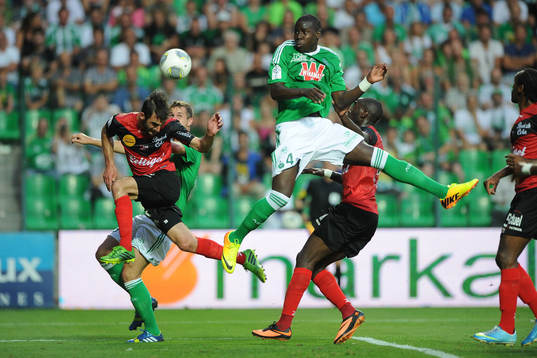 Kurt ZOUMA - 17.08.2013 - Saint Etienne / Guingamp - 2eme