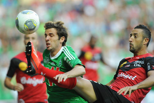Benjamin CORGNET - 17.08.2013 - Saint Etienne / Guingamp -