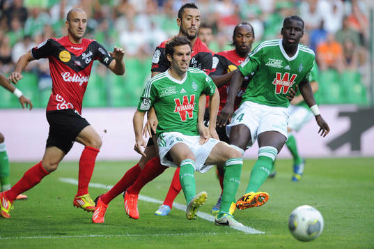 Benjamin CORGNET - 17.08.2013 - Saint Etienne / Guingamp -