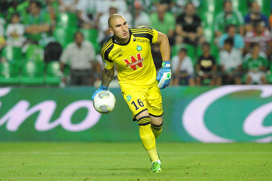 Stephane RUFFIER - 17.08.2013 - Saint Etienne / Guingamp -