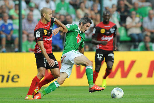 Fabien LEMOINE - 17.08.2013 - Saint Etienne / Guingamp -