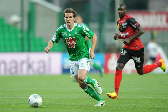 Benjamin CORGNET - 17.08.2013 - Saint Etienne / Guingamp -