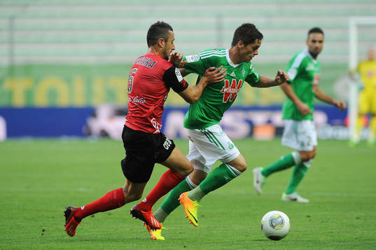 Romain HAMOUMA - 17.08.2013 - Saint Etienne / Guingamp -
