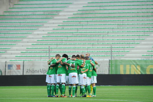 EQUIPE DE SAINT ETIENNE - 17.08.2013 - Saint Etienne /