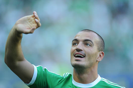 Jessy MOULIN - 17.08.2013 - Saint Etienne / Guingamp - 2eme