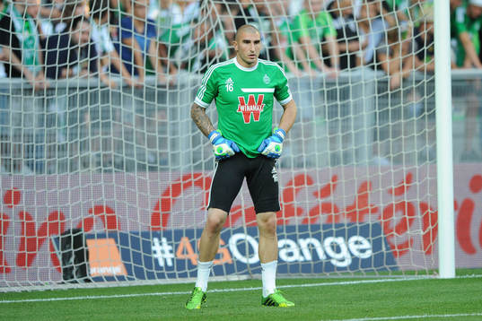 Stephane RUFFIER - 17.08.2013 - Saint Etienne / Guingamp -