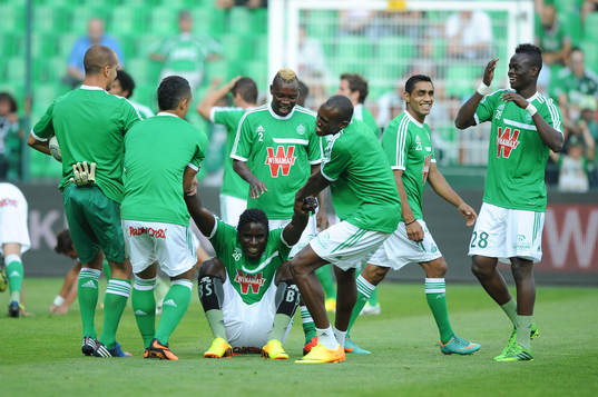 Moustapha SALL - 17.08.2013 - Saint Etienne / Guingamp -